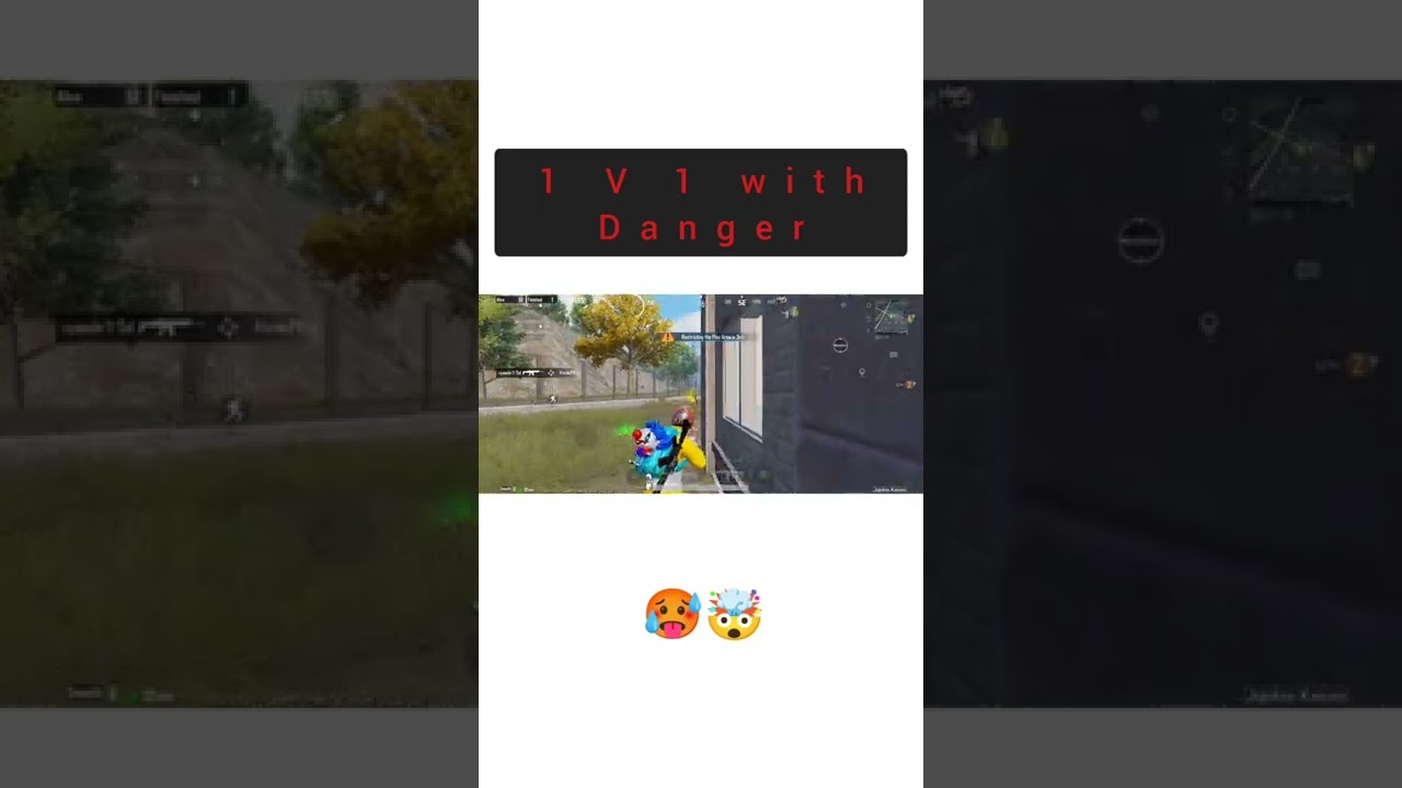 Unbelievable 1v1 with @HYDRA DANGER🔥🥵 BGMI Shorts video ❤️