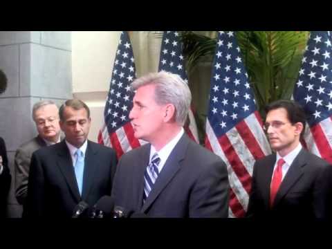 Majority Whip Kevin McCarthy Remarks At Weekly Rep...