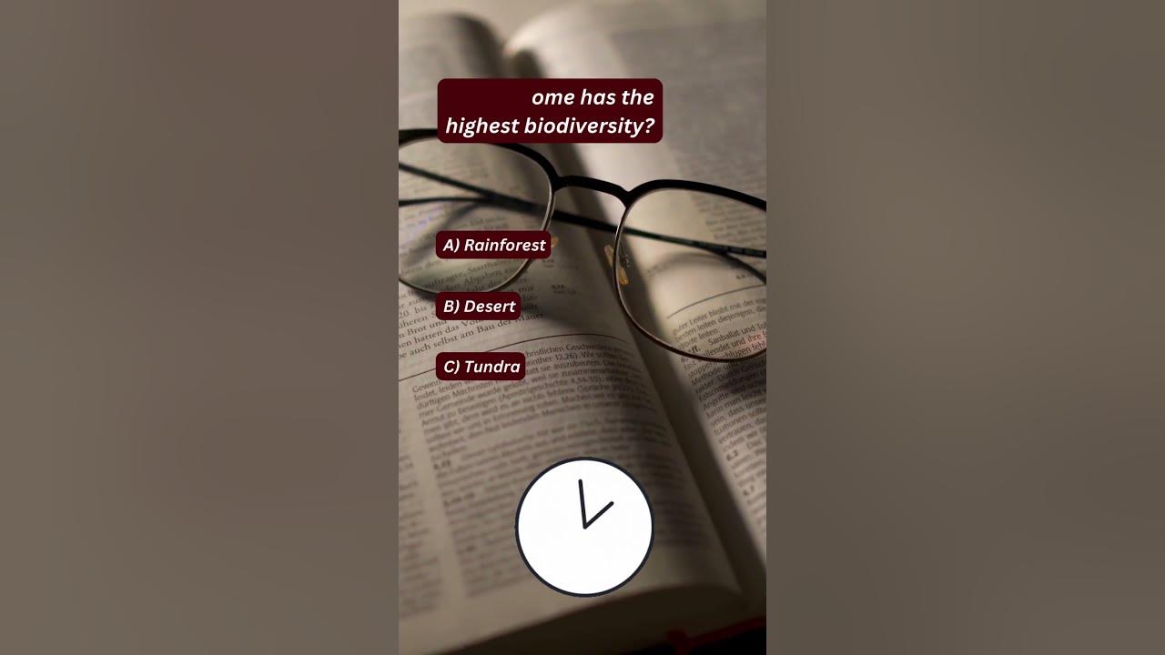 Which Biome Has The Highest Biodiversity YouTube Which biome has the highest biodiversity youtube