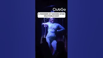 Top 5 Night clubs in Mumbai #shorts #youtubeshorts #mumbai #nightlife
