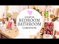 SPEED CLEANING | MASTER BEDROOM AND BATHROOM | CLEANING MOTIVATION 2019
