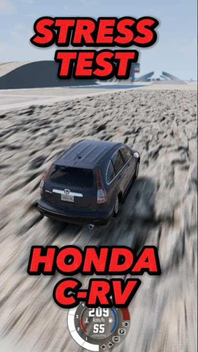 Stress test Honda CR-V #beamngdrive #honda