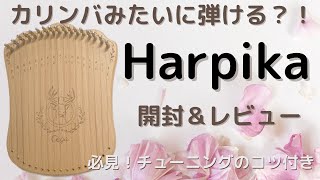 Harpikaが色々と楽しすぎる【開封＆レビュー】17弦カリンバ型ハープ ？！Cega Byla ハーピカ ライアーハープ