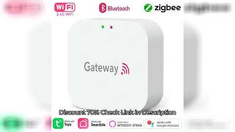 Tuya Smart Life Multi-mode Gateway Smart Home Automation Hub ZigBee WiFi Bridge Bluetooth Mesh Voice