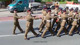 Fallingbostel Farewell Parade 15.05.2015 British Army Pipes and Drums Royal Scots Dragoon Guards