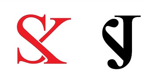 SK Logo Design| SJ Logo Design| Corel Draw tutorial| All In One Place