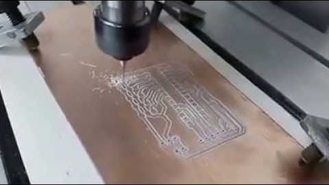 PCB Making Using CNC