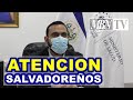 MINISTRO DE SALUD LE HACE UN LLAMADO A LOS SALVADOREÑOS