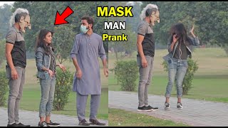 Mask Man Behind You Prank | LahoriFied Pranks