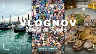 🌙 VlogNovember 9🌙 : 14-18 Nov, Venise en 3 jours