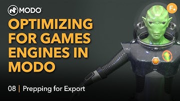 Optimizing For Games Engines in Modo | Preparing your Asset for Export