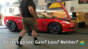 BTR Equalizer 3 Intake vs Ported Stock LS3 Intake, Dyno Results