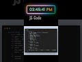 Digital Clock with Glowing Effect || By Codinggyan441