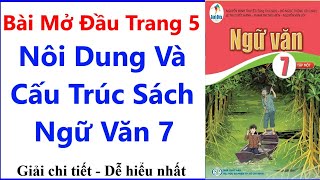 Ngữ Văn 7 Bài Mở Đầu Trang 5 | Nôi Dung Và Cấu Trúc Sách Ngữ Văn 7 | Cánh Diều