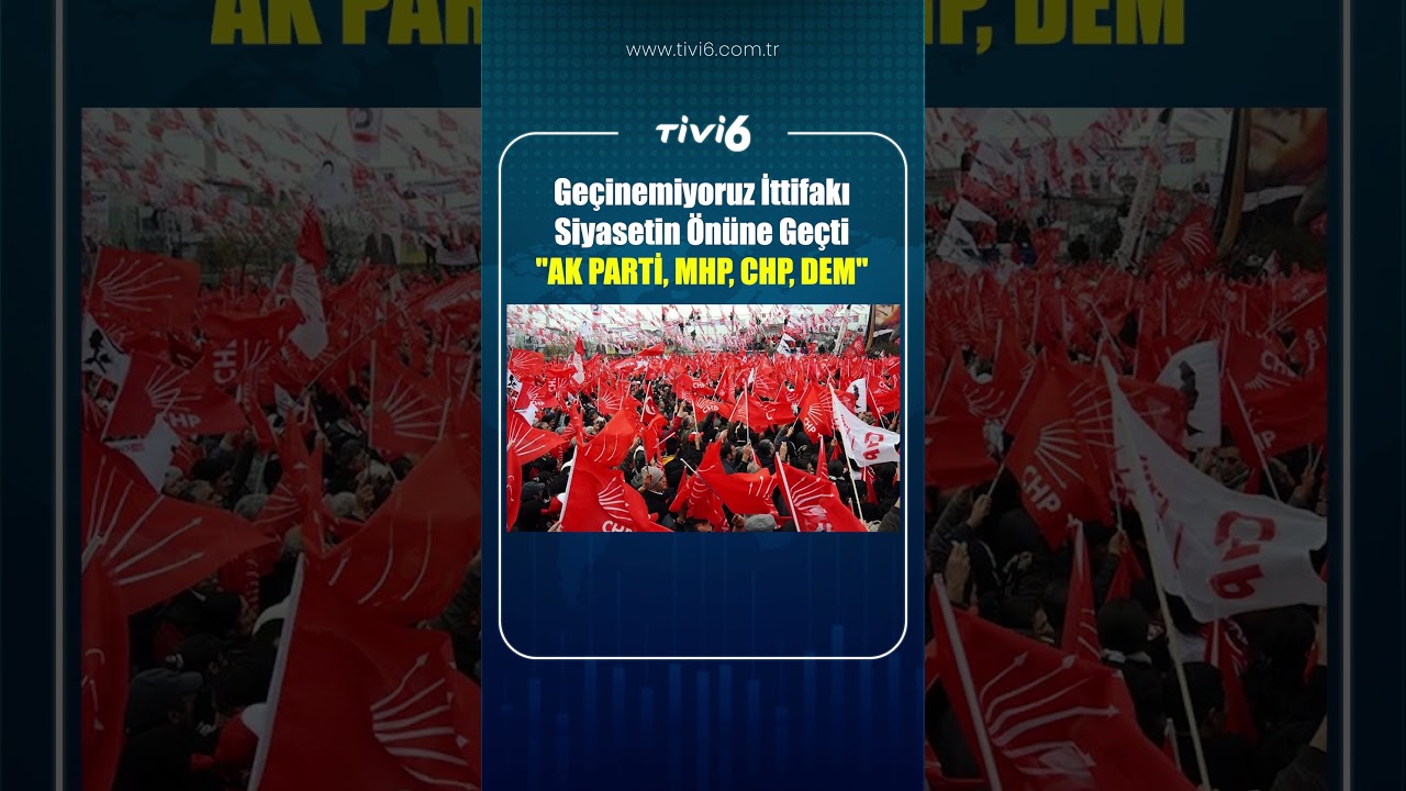 Geçinemiyoruz İttifakı Siyasetin Önüne Geçti AK PARTİ, MHP, CHP, DEM
