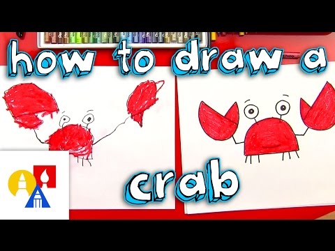Video: How To Draw A Crab