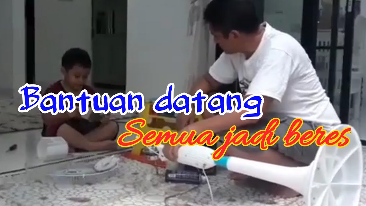 Memperbaiki kipas angin yang tidak bisa berputar 