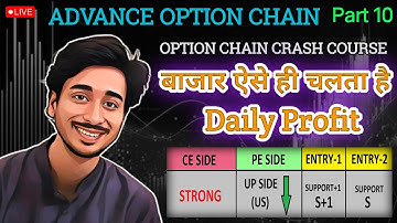 Detailed Scenario Explanation-03 EP-10 Option Chain Analysis In Hindi LTP AOC CALCULATOR