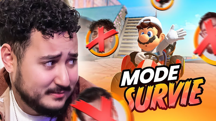 LES STREAMERS S'AFFRONTENT EN SURVIE ! (Mario Kart World)
