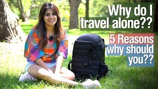 Why do I travel alone?  Self Improvement & Personality Development tips by  Niharika screenshot 2