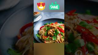 Yummy Pad Thai For Lunch Foodie