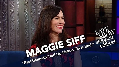 Maggie Siff Talks About Getting Naughty With Paul ...