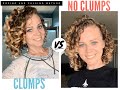Clumps vs no clumps! Full CGM wash routine using the roping and pulsing method to get curl clumps.
