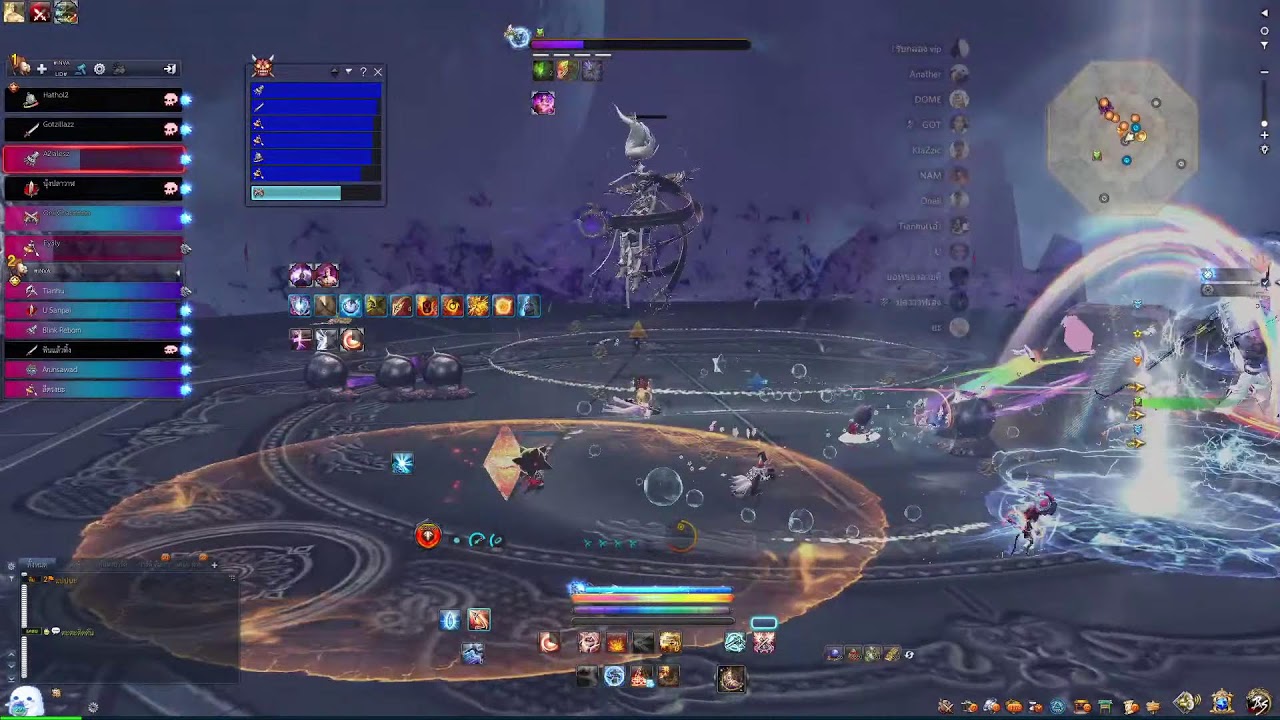 Blade&Soul Thailand  TH  Black Moon บอส2  มุมมองSG สายไฟ EP.1