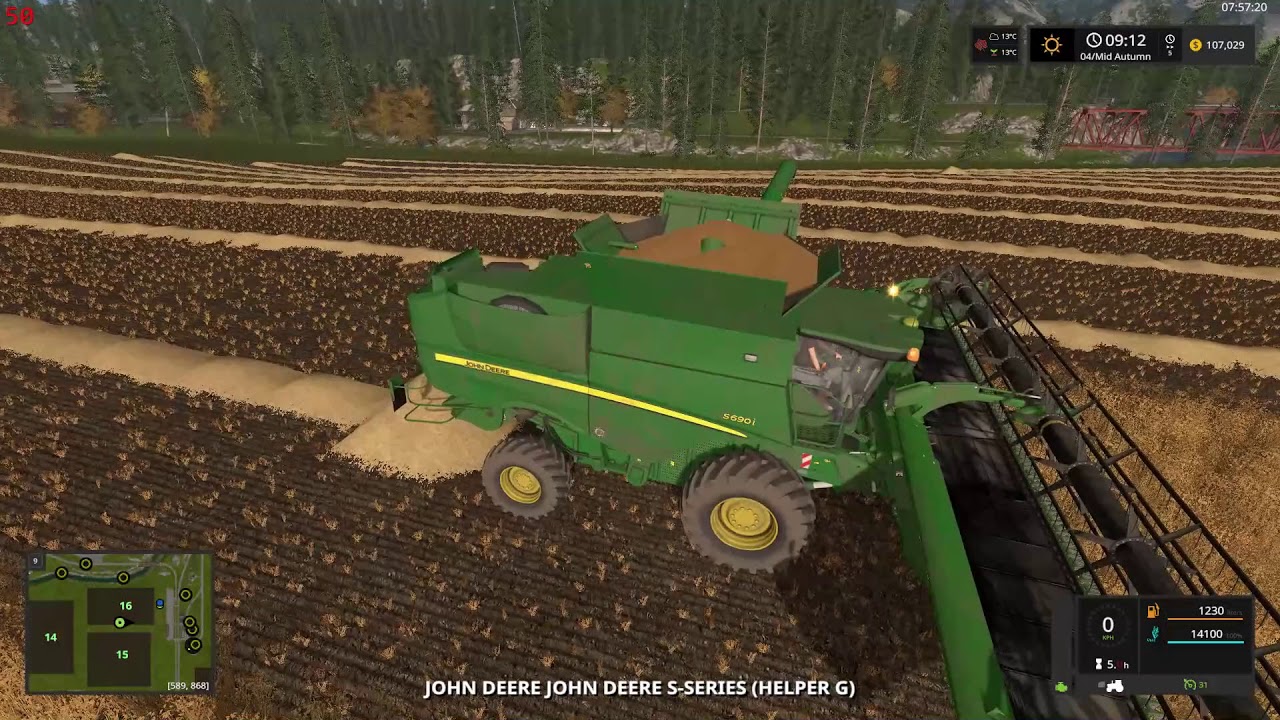 Farming Simulator 17 Seasons Pine Cove Productions ep .37 Final Fields
