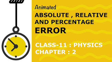 Physics : Class 11th - Units and Measurement : [Part-9] - Knowit