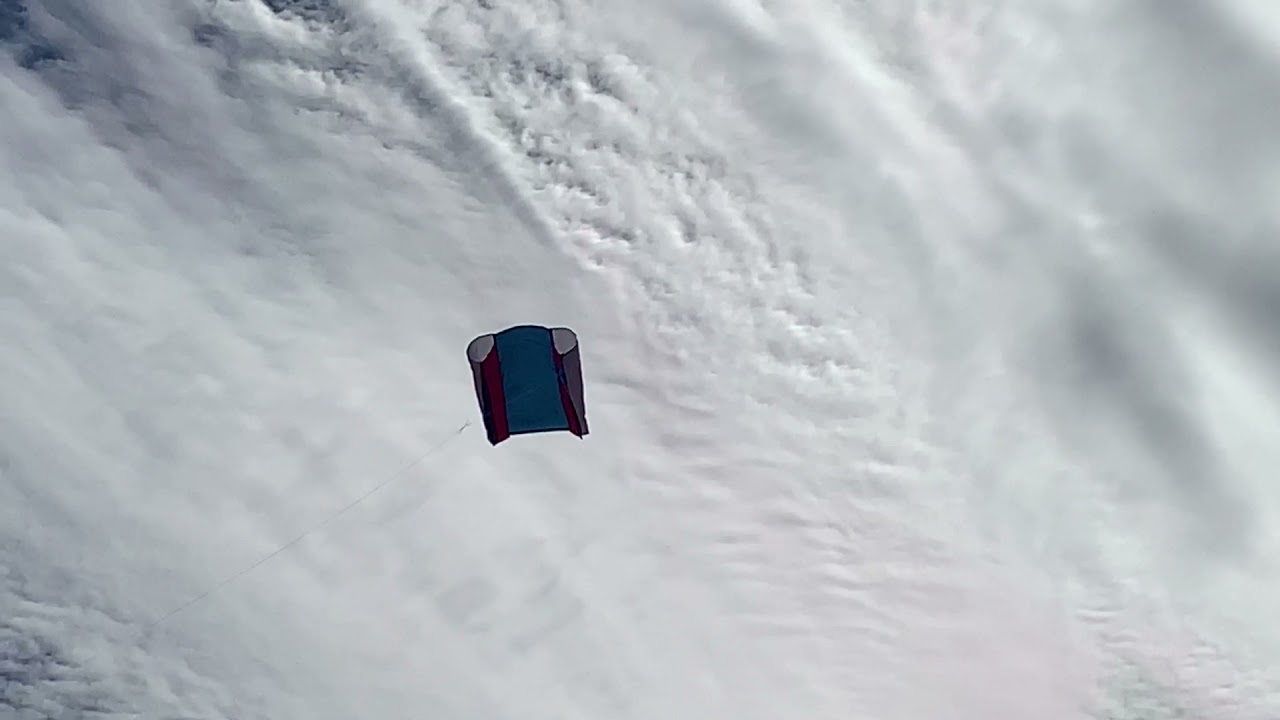 20211017 Shoreline Kite Park, Mountain View, CA, 1.4 scale Ram Air