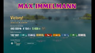{12.2}Tier 10 CV DKM Max Immelmann - Just your normal BB farming game featuring mega dented Bajie