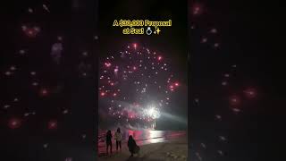 A $30,000 Proposal at Sea! 💍✨#LoveStory #OceanVibes #ExpensiveProposal #FireworksNight#fyp #nature