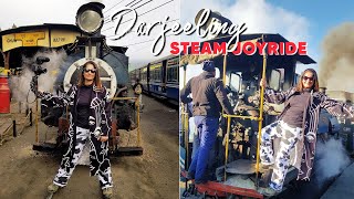 Darjeeling Steam Engine Joyride | World's Highest Heritage Railway Station GHUM **हो गया बबाल**