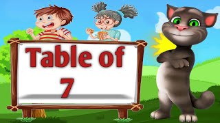 Table of 7 Multiplication of 7 7 times table Welcome to the Ultimate 7 Times Table