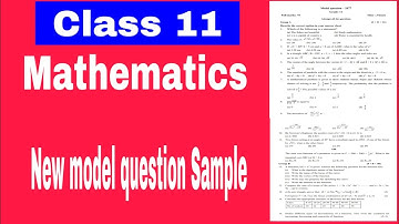 CLass 11 ll New Mathematics Model Question Sample 2077-2078 ll E.Nepal ll