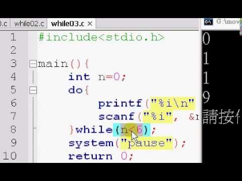 🌈c-while-02 (do-while + scanf)
