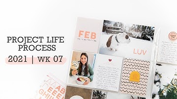 Project Life® Process Video 2021 | Week 07 | Studio Calico Documenter + Travelers Notebook Kits