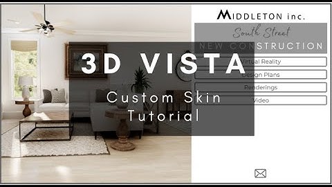 3D Vista Custom Skin Tutorial