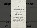 Unit 2 - Department Store