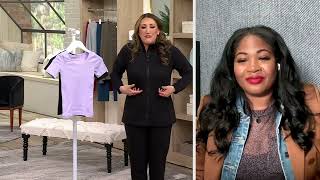 Shapermint All Day Everyday Short-Sleeve Shaping T-Shirt On Qvc