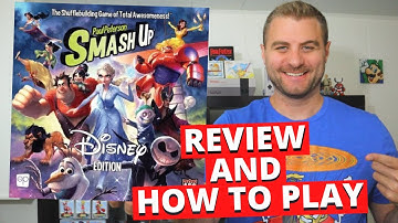 Smash Up Disney Edition Board Game Review And How To Play