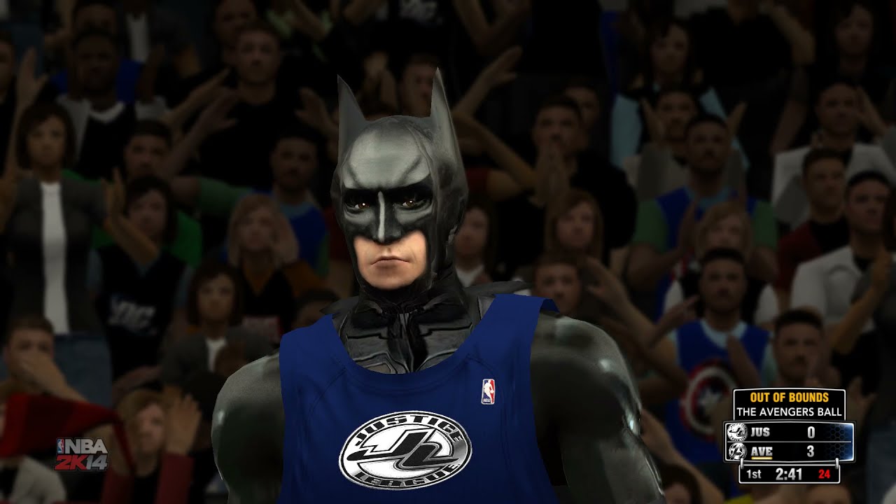 NBA 2K14 - Mod DC Justice League vs Marvel The Avengers - PC (2013) - Test Windows 10