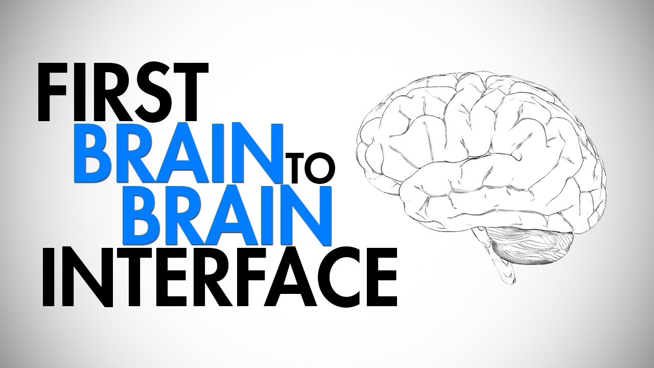 First Brain To Brain Interface Created? - YouTube