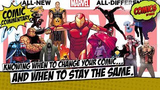 Knowing when to change your comic, and when to stay the same