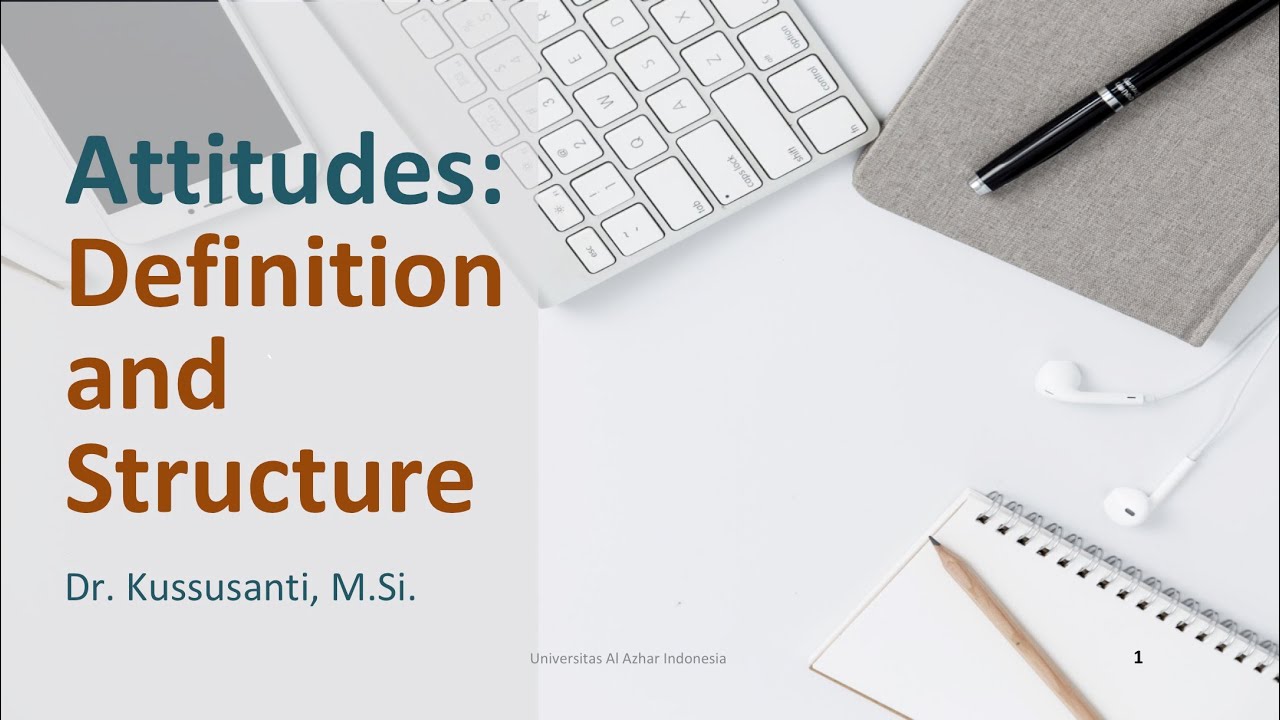Attitude Definition And Structure YouTube