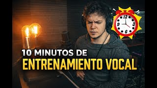 Entrenamiento vocal en 10 minutos (rutina guiada paso a paso)