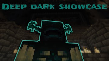 The MINECRAFT DEEP DARK and WARDEN snapshot showcase -A very scary snapshot (1.19 test snapshot 1).