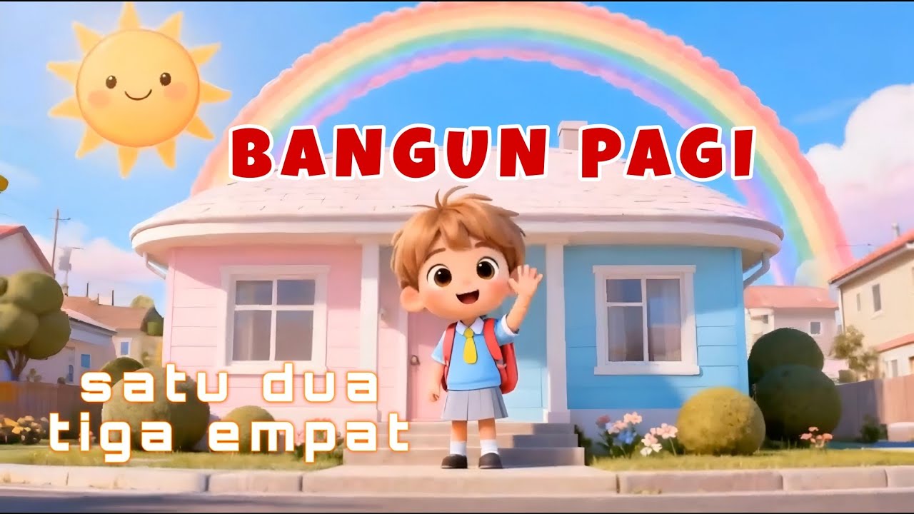 Bangun Pagi(satu dua tiga empat) - Lagu Anak Anak Terbaru - Lagu Anak Indonesia