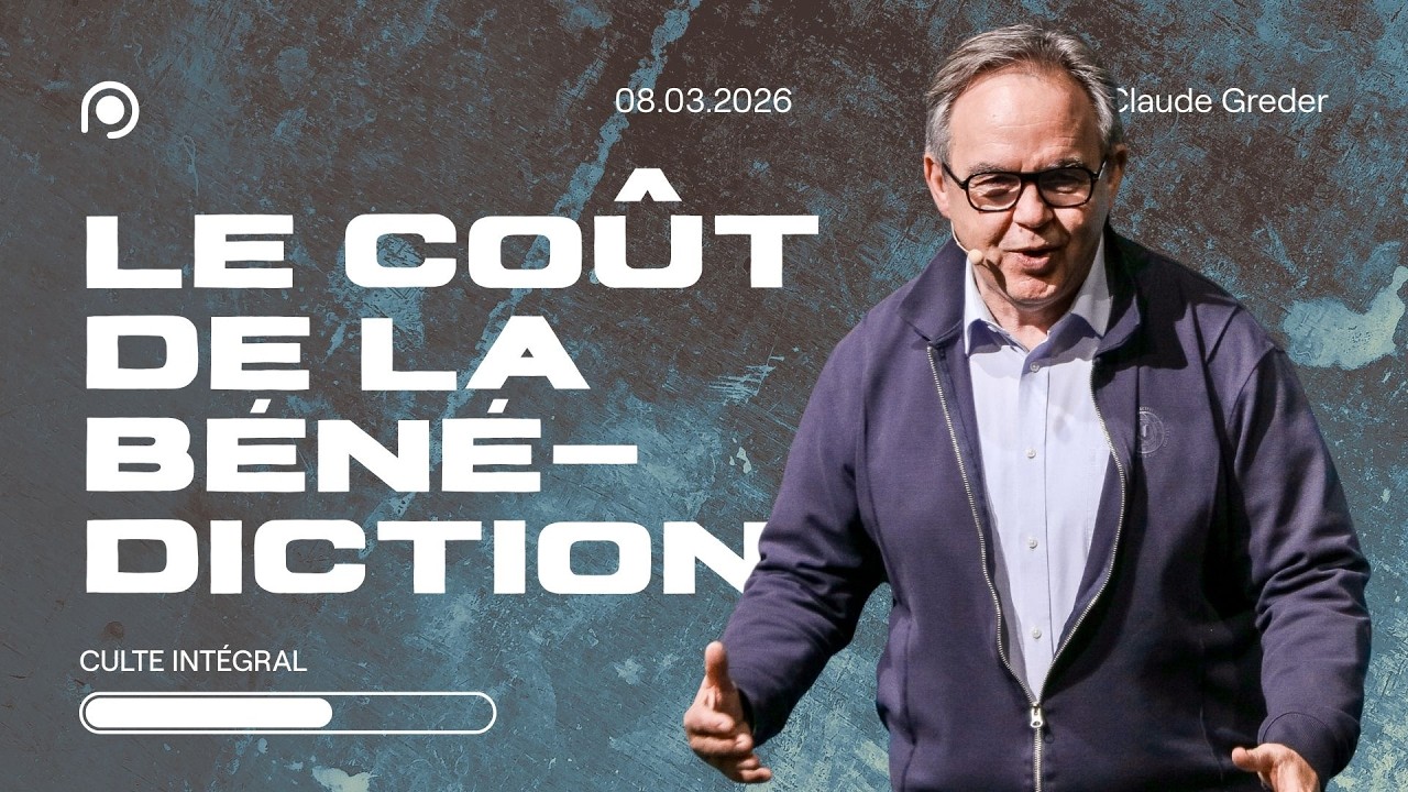 Le coût de la bénédiction - Claude Greder [08/03/2026]